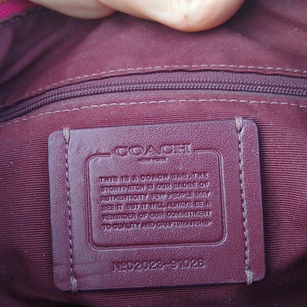 Coach Pink Skylar Hobo Bag With Unbranded Fashion Zipper Pull - Picture 14 of 16